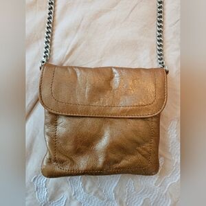 Latico Mini Leather Crossbody Golden Brown